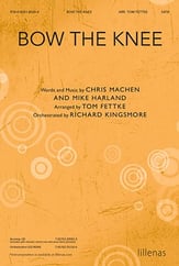 Bow the Knee SATB choral sheet music cover